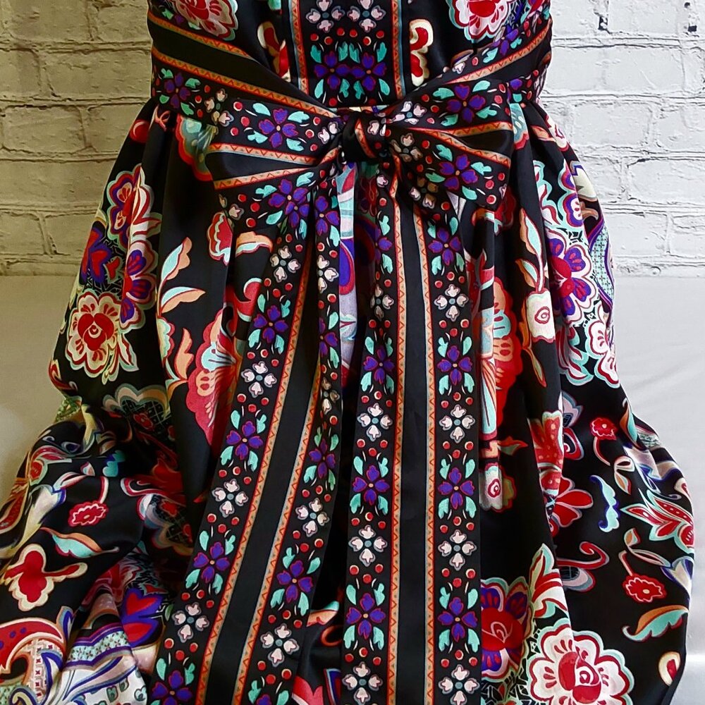 SIDE-ZIP BOHO-CHIC DRESS - Picture 12 of 16